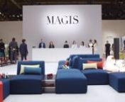 Magis means “home”. An unconventional home that, during the Salone del Mobile 2022, opens its door to a world of living spaces made of uncompromising design.nThe 500-m² stand in Hall 20 is the setting for the Magis house: many new entries, from the Officina bookcase to the Tambour coffee tables in the new version with top in gres by Ronan &amp; Erwan Bouroullec, from Philippe Starck’s Big Will table in a brand-new version, to the Alpina chair, an archetype of sustainability, by Barber Osg