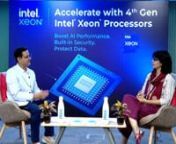 In this video:nnBhavesh Goswami, Founder &amp; CEO of CloudtThat Cloud Training and Consulting company, in conversation with Sangeeta Roy, Director Software and Services Partner Business, Intel Corporation. nnToday, they will be talking on Intel 4th Gen Xeon processors and how it helps in digital transformation.