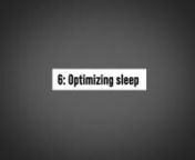 Supermind 6. Optimizing sleep from supermind