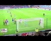 Harry Maguire nods in the Blades first goal of the 2011/2012 season from a Stephen Quinn corner.