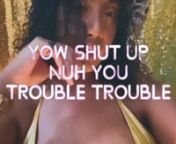 Poshh, Producer Ajal - Trouble (Lyric Video)nLISTEN: https://song.link/poshhtroublennFollow Poshh:nhttps://www.instagram.com/itsposhhie/nnFollow Producer Ajal:nhttps://www.instagram.com/producerajal/nnLyrics:nSome man a gwaaan like dem a d baddest ting when dem a cheat And gwaan like seh dem alone can run d streetsFrom 19 o long gyal been a dweet Memba say we bun hot we addi bigger freak if walls could talk just ask the sheet All a think bout d boy when me dweetnnYow shut up nuh you trouble trou