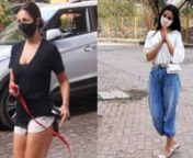 Celebs on the go! Malaika Arora walks her dog while ‘Jannat’ fame Sonal Chauhan glams up her casual styling, and many others spotted in the city. The fit at 47, Malaika was snapped during her ritual morning walk with her pet dog, Casper. Kunal Kemmu stepped out to a foodhall in the city. Tiger Shroff’s sister and Jackie Shroff’s daughter Krishna Shroff styled it up for her airport look. The Jannat fame Sonal Chauhan was papped while she went about her day. The actress dolled up in a pret