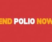 A motion typography animation promoting Rotary&#39;s End Polio Now campaign.nAnimation and creative direction by: John Kevin Kyle Dalde JayoguenWritten by: Victor Platonnn2020