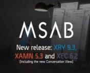 New release: XRY 9.3, XAMN 5.3 and XEC 6.2 (Including the new Conversation View) from xec
