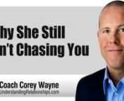 Why a woman who should be chasing you isn’t and what to do instead so she does.nnIn this video coaching newsletter I discuss an email from a viewer who has been dating his girlfriend for about eight weeks. He says he has been following my work for a little over a year and has read my book, “How To Be 3% Man” 3-4 times so far. He insists that her feelings are growing for him every time they get together, and they have really great sex and he gives her lots of orgasms, but yet she still isn