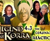 Yup. Definitely NOT the coronation we expected. Politics are changing for the better? We&#39;re not sure about that ;)nReally like Kuvira&#39;s character even though we don&#39;t agree with her ideals for the people.nThanks for watching and see you soon as always!nThis Fair Use Video was edited by: HeathernThank you! :)nnCHECK OUT OUR ENTIRE FULL REACTIONS TO MOVIES AND SHOWS HERE:nhttps://www.Patreon.com/StormAkimanVOTE FOR OUR NEXT SHOW/MOVIE AND REQUEST SOMETHING AS WELL!nPatreon is what keeps our channe