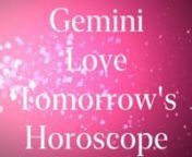 What are the stars saying about your love life ❤️, career, and money? Check out your Gemini horoscope to find out! Secretly you have been looking forward to today, but you wouldn&#39;t dare let anyone else know this. The present planetary positions encourage you to hide your passionate feelings under a mask of indifference.nn� Claim your FREE Personal Psychic Reading now https://j.mp/3os1SRkn� Subscribe and get your daily horoscope every day at 8 p.m. ESTnn�����������