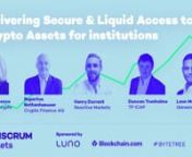 The Weekly Crypto Markets Insights &amp; Analysis PodcastnFeaturing the leading experts, executives &amp; thought leaders in the industrynn// Coinscrum Institutional Web SummitnPanel #1 Underpinning Crypto Asset Liquidity: Delivering Secure &amp; Liquid Access to Crypto Assetsnn//GuestsnRupertus Rothenhaeuser, Crypto Finance AGnHenry Durrant, Reactive MarketsnDuncan Trenholme, TP ICAPnLeon Marshall, Genesis nn//Moderator nEva Lawrence, Arcane Cryptonn//To get the latest updates: www.coinscru
