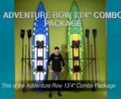 Everything you need in one package to get out and Go Rowing on local water or to travel while taking your gear along! The Oar Board® Adventure Row 13’4″ is a high-performance rowing paddle board loved by owners worldwide. It feels great to row with the Oar Board® making it a perfect fitness sculling machine. Enjoy smooth rowing in calm water and it also handles wind and waves with ease. Perfect for exploring local waters, or flying off to and exotic location bringing the complete package a
