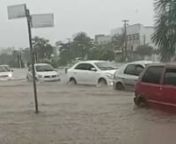 Chuva forte volta alagar ruas e avenidas em Sinop from alagar