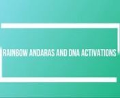 Sharing the beauty and the wonder of the Rainbow Andaras and rainbow DNA activations in this video. nnWe talk about our Star Codes and lineages and how we can work together to activate and inspire each other.nnThese rainbow pieces hold star codes and activations from our star elder heritage and lineage and assist us to access our own star DNA.nnWe are awakening as a humanity, returning to our star wisdom and true lineage as light beings from source itself. Having travelled worlds and experience