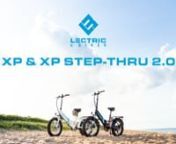 Step into a new adventure with the Lectric XP 2.0. It’s a stunning seven-speed electric bike uniquely crafted to accommodate any rider.nnAt Lectric eBikes, our goal is to make biking attainable for everyone – so that’s why the 2.0 is listed at an industry shattering price of only &#36;999.nnAt its core, the 2.0 is still the same award-winning bike, but with twice the experience. Staying true to our roots, we kept the foldable frame design, 800-watt peak motor, 48-volt battery, and 28 mph top s