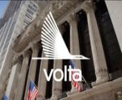 The New York Stock Exchange welcomes Volta (NYSE: VLTA) in celebration of its listing. To honor the occasion, Volta founders, Scott Mercer and Chris Wendel, will ring The Closing Bell®.