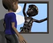 An amateur(ish) one-person effort.nA 3D CGI animated comedy short for Valentine&#39;s Day.nFeaturing toon boy and girl and boy.nVersion 2is rated PG.
