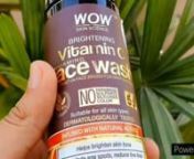 Wow Skin Science Vitamin C FoamingFace Wash with Built-In Brush -150 mlnnNykaa - https://bit.ly/3ch7wTAnnn#SeeTheGlow #WowVitaminSee #PamperWithWOW #NatureInspiredBeauty #TrustInWOW #TrustInNature #WOWSkinScienceIndia #WOWSkinScience #WOWCare #VitmainCn���nplease follow me on Facebook�nhttps://www.facebook.com/khushi.makeovers.73nplease follow me on Instagramnhttp://www.instagram.com/khushimakeoversn��nPooja&#39;s kitchen channel linknhttps://www.youtube.com/channel/UCBQ4-utUmqZnjGdJSX