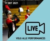 Wedstrijden en toonmoment voor showkorpsen, georganiseerd door VLAMO (Vlaamse Amateurmuziekorganisatie)