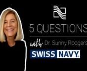 In this episode of Nalpac 5 Questions, Dr. Sunny Rodgers shares fun facts about Swiss Navy as well as their 4-in-1 Playful Flavors line.nnSunny Rodgers, Ph.D., has worked in the pleasure product industry since 2000 and serves as Swiss Navy’s Intimate Health Advisor. Rodgers is a clinical sexologist, multi-certified sexual health and wellness educator, and professional Sex Toy Concierge™.nnwww.nalpac.com