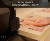 Busy Prints - 100 Boards/hrnSolid Color Prints - 50 Boards/hr