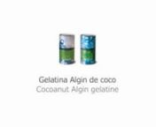 Gelatina Algin de coconCocoanut Algin gelatinennwww.albertyferranadria.com