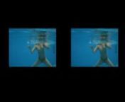 Created to be viewed as a looping installation, back projected onto two large, floating screens of trace paper. nnThis piece attempts to balance the wildly contradictory personas of the subject - the human acting subconsciously, treading water to remain afloat, and the creature-like performer she becomes when submerged. nnCreated by Thea Richards, Kitti Edwards, Lanie Rose, and performed by Leilani (Luna/Lucky) Franco.