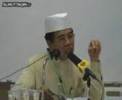 Prof. Madya Dato&#39; Syeikh Badaruddin B. Haji Ahmad - Kategori Hadis Dan Syarat-Syarat Perawi