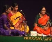 Smt. Rama Ravi is a recipient of the prestigious lifetime achievement Sangita Kala Acharya Award by the Music Academy in Chennai, IndiannShe is joined by her disciple and daughter Dr. Nanditha Ravi in this concert recorded in 2004nnhttps://en.wikipedia.org/wiki/Carnatic_music