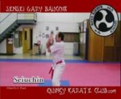 Sensei Gary Baucom performs the Seiuchan Kata at the Quincy Karate Club in Quincy, Illinois.Quincy Karate Club offers Isshinryu Karate Instruction and is located at 8 East 8th Plaza II in Quincy, Illinois.217.223.6055