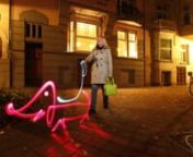 We did this special light painting cinema advertisement for a local energy provider in Düsseldorf/Germany