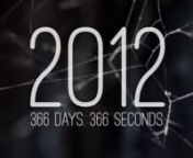 I filmed one second every day of 2012.nnThe music is