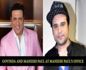 #Govinda #ManieshPaul #BollywoodUpdates #CelebrityNews&#60;br/&#62;#TVActressNews &#60;br/&#62;&#60;br/&#62;Subscribe The Channel For More Updates - https://goo.gl/JRrYio&#60;br/&#62;&#60;br/&#62;Check out some of the Great Bollywood Updates From Bollywood Munch&#60;br/&#62;&#60;br/&#62;Like * Comment * Share - Don&#39;t forget to LIKE the video and write your COMMENT&#39;s&#60;br/&#62;&#60;br/&#62;Follow Us On &#60;br/&#62;&#60;br/&#62;Facebook Page : - https://goo.gl/r3dG6G&#60;br/&#62;Google+ :- https://goo.gl/mHPGPy&#60;br/&#62;Twitter:-https://goo.gl/Fs5xND&#60;br/&#62;Dailymotion :- https://goo.gl/yH3jT2&#60;br/&#62;&#60;br/&#62;About Us :- &#60;br/&#62;&#60;br/&#62;Bollywood Munch is the official Channel For Bollywood News, Gossips, Movie Reviews, Awards, Celebrities, Films, Events Updates and More. Bollywood Munch is Best Described as a Entertainment. Please Like and Share the page for all Latest Bollywood Updates. Thanks for you support and love.