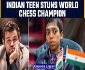 India&#39;s Chess teen star, Praggnanandhaa Rameshbabu stunned the world once again by defeating the World chess champion and the World&#39;s No 1, Magnus Carlsen once again this year. The young chess icon defeated Carlsen in the fifth round of the Chessable Masters online rapid chess tournament.&#60;br/&#62; &#60;br/&#62;#IndiaChessProdigy #PraggnanandhaaRameshbabu #ChessChampionship