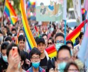 Taiwan was portrayed as a regional trailblazer when it legalized same-sex unions three years ago. But the fight is still not over for some in the country&#39;s LGBTQ+ community hoping to marry a foreign partner.