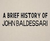 A short film narrated by Tom Waits on the life and work of West-Coast conceptual artist John Baldessari.