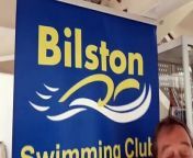 The mayor of Wolverhampton Michel Hardacre launches the Bilston swimathon at the Bert Williams leisure Centre. &#60;br/&#62;&#60;br/&#62;&#60;br/&#62;