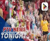 Dangwa Flower Market in Manila abuzz days ahead of Valentine’s Day; &#60;br/&#62;&#60;br/&#62;General Luna LGU grants special stress leave with pay on Feb. 15-16 for single employees