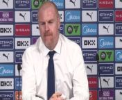 Everton boss Sean Dyche on their 2-0 defeat to Manchester City