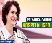 Congress leader Priyanka Gandhi Vadra&#39;s unexpected hospitalization leads to her absence from Rahul Gandhi&#39;s yatra entry into Uttar Pradesh. Get the latest updates on her health condition and the impact on the political landscape in our comprehensive coverage. &#60;br/&#62; &#60;br/&#62; &#60;br/&#62;#BharatJodoYatra #UttarPradesh #BharatJodoNyayYatra #RahulGandhi #FarmersProtest #PriyankaGandhiVadra #Oneindia #Politics&#60;br/&#62;~HT.178~PR.274~ED.194~GR.124~