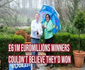 The £61 Million EuroMillions winners shared an exhilarating tale recounting the moment they discovered they had struck the jackpot, a story brimming with disbelief, excitement, and newfound possibilities.