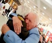 CREDIT: SWNS&#60;br/&#62;&#60;br/&#62;This is the heartwarming moment two long-lost brothers separated as children in 1945 were finally reunited after spending 77 YEARS apart. &#60;br/&#62;&#60;br/&#62;Ted Nobbs, 83, was able to give his brother Geoff, 79, a hug for the first time in more than seven decades after their family was divided up at the end of World War Two. &#60;br/&#62;&#60;br/&#62;The pair met in Australia after Ted flew out last week to see little brother Geoff, who moved Down Under after being adopted in 1951. &#60;br/&#62;&#60;br/&#62;After spending 77 years and 10,000 miles apart from each other, moving video footage captured the siblings tearfully embracing at Sydney Airport. &#60;br/&#62;