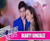 Para kay Beauty Gonzalez, hindi dapat maging isyu ang edad sa pagiging isang bahagi ng isang love team. Panoorin ang kanyang pahayag sa video na ito.&#60;br/&#62;&#60;br/&#62;Video editor and producer: Nherz Almo&#60;br/&#62;&#60;br/&#62;Kapuso Showbiz News is on top of the hottest entertainment news. We break down the latest stories and give it to you fresh and piping hot because we are where the buzz is.&#60;br/&#62;&#60;br/&#62;Be up-to-date with your favorite celebrities with just a click! Check out Kapuso Showbiz News for your regular dose of relevant celebrity scoop: www.gmanetwork.com/kapusoshowbiznews&#60;br/&#62;&#60;br/&#62;Subscribe to GMA Network&#39;s official YouTube channel to watch the latest episodes of your favorite Kapuso shows and click the bell button to catch the latest videos: www.youtube.com/GMANETWORK&#60;br/&#62;&#60;br/&#62;For our Kapuso abroad, you can watch the latest episodes on GMA Pinoy TV! For more information, visit http://www.gmapinoytv.com&#60;br/&#62;&#60;br/&#62;For our Kapuso abroad, you can watch the latest episodes on GMA Pinoy TV! For more information, visit http://www.gmapinoytv.com&#60;br/&#62;&#60;br/&#62;Connect with us on:&#60;br/&#62;Facebook: http://www.facebook.com/GMANetwork&#60;br/&#62;Twitter: https://twitter.com/GMANetwork&#60;br/&#62;Instagram: http://instagram.com/GMANetwork