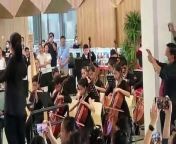 Yolanda was promoted to principal cello of the student orchestra a few months ago before this video was taken. The video captured the practice of Dvorak Symphony No.9.