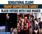 Donald Trump&#39;s supporters have resorted to creating and circulating AI-generated counterfeit images depicting black voters, purportedly to sway African Americans towards Republican voting. BBC Panorama&#39;s investigation unearthed numerous deep fakes portraying individuals of African descent endorsing the former president. Despite Mr. Trump&#39;s overt attempts to court black voters, crucial for Joe Biden&#39;s victory in 2020, there is no direct evidence linking these manipulated images to his campaign. Co-founder of Black Voters Matter, an organisation advocating for black voter participation, highlighted these manipulated visuals as part of a calculated effort to construct a false narrative portraying Mr. Trump has been widely embraced within the black community. &#60;br/&#62; &#60;br/&#62;#USElection #TrumpSupporters #AIimages #FakeNews #Disinformation #AfricanAmericanVoters #ManipulatedMedia #VoterTargeting #PoliticalDeception #ElectionInterference #BlackVoters #TrumpCampaign #DigitalManipulation #RacialTargeting #SocialMediaManipulation #PoliticalPropaganda #FalseNarratives #Misinformation #ElectoralInfluence #MediaForgery&#60;br/&#62;~HT.178~PR.152~ED.103~GR.124~