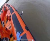 RNLI rescue pigeon from the River Thames&#60;br/&#62;