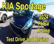 2024 KIA Sportage PHEV X-line Prestige SUV: The Ultimate Review And Test Drive Experience!