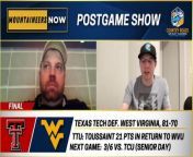 Mountaineers Now Postgame Show: Texas Tech 81, WVU 70