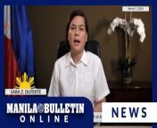 Amid several issues being thrown at her, Vice President Sara Duterte on Thursday, March 7, claimed that she is being targeted by an “organized demolition job” that’s being aimed for her to fail.&#60;br/&#62;&#60;br/&#62;READ MORE: https://mb.com.ph/2024/3/7/they-want-me-to-fail-vp-duterte-says-she-s-target-of-intensified-demolition