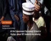 Nigeria gunmen kidnap pupils from school - headteacher from hourse sex the girl kidnap karke rape sex video