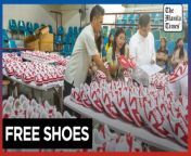 13,000 San Juan students receive free shoes&#60;br/&#62;&#60;br/&#62;San Juan City Mayor Francis Zamora leads the distribution of shoes to 13,000 kindergarten to Grade 12 students of the city on March 11, 2024. &#60;br/&#62;&#60;br/&#62;Video by John Orven Verdote&#60;br/&#62;&#60;br/&#62;Subscribe to The Manila Times Channel - https://tmt.ph/YTSubscribe &#60;br/&#62;Visit our website at https://www.manilatimes.net &#60;br/&#62; &#60;br/&#62;Follow us: &#60;br/&#62;Facebook - https://tmt.ph/facebook &#60;br/&#62;Instagram - https://tmt.ph/instagram &#60;br/&#62;Twitter - https://tmt.ph/twitter &#60;br/&#62;DailyMotion - https://tmt.ph/dailymotion &#60;br/&#62; &#60;br/&#62;Subscribe to our Digital Edition - https://tmt.ph/digital &#60;br/&#62; &#60;br/&#62;Check out our Podcasts: &#60;br/&#62;Spotify - https://tmt.ph/spotify &#60;br/&#62;Apple Podcasts - https://tmt.ph/applepodcasts &#60;br/&#62;Amazon Music - https://tmt.ph/amazonmusic &#60;br/&#62;Deezer: https://tmt.ph/deezer &#60;br/&#62;Tune In: https://tmt.ph/tunein&#60;br/&#62; &#60;br/&#62;#TheManilaTimes &#60;br/&#62;#tmtnews&#60;br/&#62;#freeshoes