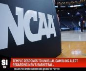 A gambling watchdog company sent out an alert regarding unusual wagering activity on the UAB Blazers/Temple Owls men&#39;s college basketball game.
