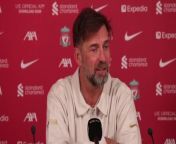 Liverpool boss Jurgen Klopp says it&#39;s too early to call their Premier League clash with Manchester City a title decider&#60;br/&#62;AXA training centre, Liverpool, UK
